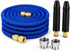 High Pressure Hose Nozzle with 24.6 ft Hose, Jet Sweeper Nozzle with 3/4 Garden Hose Adapter, Car Wash Hose Kit for Driveway Patio Yard Cleaning (24.6 ft Hose) by Unknown
