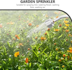 DOITOOL Watering Wand Heavy Duty, Metal Garden Hose Wand 18 Inches Long Hose Nozzle Sprayer with Flow Control for Watering Hanging Baskets and Shrubs (2000 Holes) - Image 3