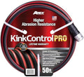 Kink Control Pro Garden Hose, Water Hosewith Superior UV Resistance, Ergonomic Grip, High Burst Strength, Triple Frame Technology for Kink Resistance, 50 Ft by TeknorApex