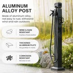 Stainless Steel Garden Water Column Frost Outdoor Faucet Stand - Image 6