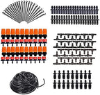 Automatic Drip Irrigation System Watering Adjustable Dripper Garden Plant Self-Watering Kits Hose Drippers Sprinkler Device by Unknown