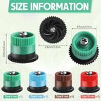 Honoson 60 Pcs Sprinkler Heads Replacement, 4/6/8/10 Van, Color 4 - Image 2
