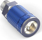 GASHER 12PCS Bule 1/4-Inch Male Industrial Coupler,1/4 Inch NPT Male Threads Size, Quick Connect Air Coupler - Image 6