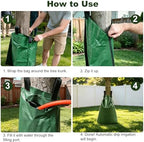20 Gallon Tree Watering Bag, PVC Tree Watering Bags Slow Release, Durable UV-Resistant, Drip Irrigation Bag for Newly Planted Trees & Garden Care (4) - Image 5