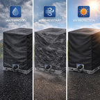 420D IBC Tote Cover, 275 Gallon Water Tank Protective Cover - Image 4