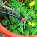 Automatic Drip Irrigation Kit Hose with Adjustable Drippers for Garden Plants Flowers Bonsai Efficient Auto Watering System (15m (49.2ft)) - Image 4