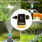 WiFi Water Timer with Solar Panel Smart Sprinkler Timer Automatic Irrigation Controller with APP for Garden Hose Outdoor Watering Scheduling WiFi Connectivity Remote - Image 5