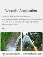 Garden Hose, Flexible PVC Water Hose for Outdoor Lawn Watering, Lightweight Tubing for Patio and Garden Irrigation, Durable and Easy to Use, 50 Feet - Image 7