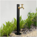 Outdoor Garden Faucet Stand - 304 Stainless Steel Vertical Hose Holder for Outdoor Use, Freestanding Water Column for Garden, Patio, and Yard by Unknown