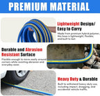 Hybrid Polymer Garden Hose 5/8 in x 50 FT, Heavy Duty Water Hose with Solid Brass GHT Fittings, Lightweight, Kink-Resistant, All-Weather, 600 PSI Burst Pressure - Image 4