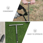 Heavy-duty Stainless Steel T-handle Soil Sampler Probe for Lawn Care - Image 3