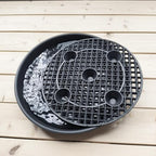 Plastic Plant Saucer Stand,2-Pack 18 19 inch, Elevated Plant Saucer Self-Watering Fabric Pot Base, Use Nonwoven Grow Bags, Plant Saucers Flower Pot Tray for Indoor-Outdoo and Grow Tents Greenhouses - Image 3