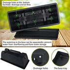 Window Box Planter,10Pack Plastic Vegetable Flower Planters Boxes - Image 3