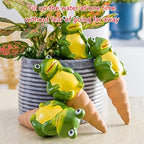 4pcs Frog Watering Globes Spikes Terracotta Automatic Waterer Irrigation Drippers for Pots Plant Automatic Stakes - Image 2