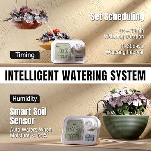 Raddy WS-7 Solar Drip Irrigation Kit, Auto Soil Moisture Sensor - Image 5