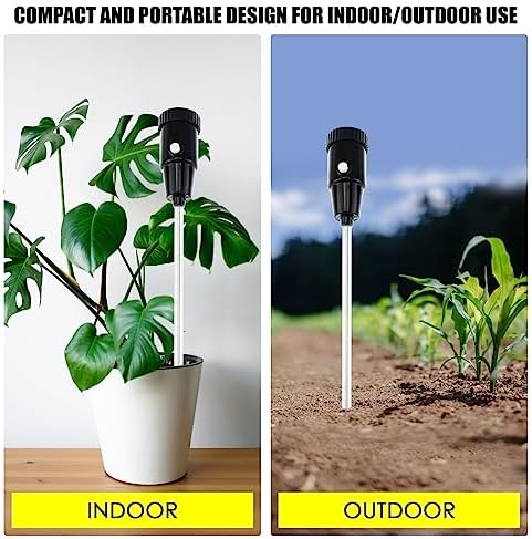 2-in-1 Soil PH Meter Digital Soil pH Moisture Sensor Meter - Image 4