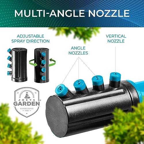 Joeys Garden Rotating Lawn Sprinkler for Yard & Kids, 360° Coverage, Blue - Image 3