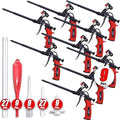 Expanding Spray Foam Gun, 9 Insulation Dispensing Guns + 81 Extenders by ixirpro