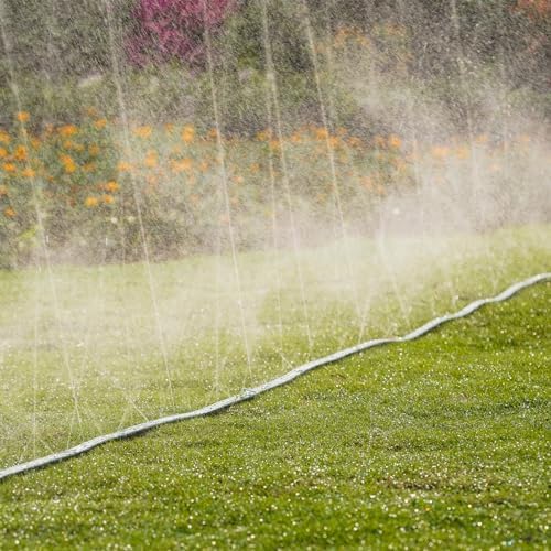 Sprinkler Soaker Hose 25ft 2Pack for Garden Lawn, Watering Pipe with Holes, High-Efficiency Water-Saving Garden Irrigation System, Drip Hose Sprinkler - Image 6