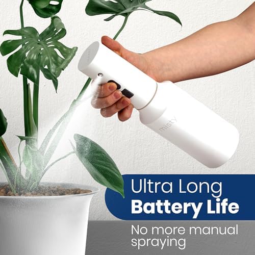 The Watering Vine Automatic Electric Spray Bottle Mister - Continuous Rechargeable Battery Sprayer for Misting Plants, Household Cleaning, Hairstyling (25 oz) - Image 2