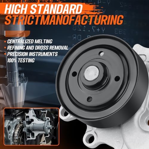 AW6252 Professional Water Pump Kit w/Gasket, L4 2.5L 2.7L - Image 2
