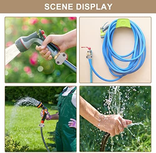 Hose repair kit,（3 Sets）garden hose repair Fittings Aluminum Female and Male With Zinc Clamp Water Hose End Repair Connector Fit 3/4 Inch And 5/8 Inch Garden Hose，garden hose repair kit (Pack of 2) - Image 5