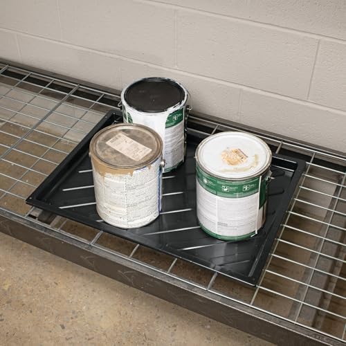 PIG Multifunctional Easy to Clean Tray | Boot Shoe Tray | Garden Work Tray | Car Oil Drip Tray | Indoor or Outdoor Use | 11.5" W x 17.5" L x 1" H | 0.67 Gallon Sump Capacity | 12 Count | PM50846-1108 - Image 5