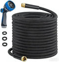 25FT Lightweight Garden Hose, Flexible PVC with Anti-Leak Metal Fittings, Kink-Resistant for Garden, Lawn, Car Wash, Patio Cleaning by Unknown