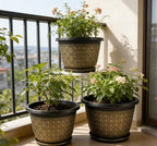 Nooulap 4 Pack 16 Inch Planter, Large Plastic Flower Pots - Image 6