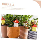 Ceramic Plant Watering Spikes 4 Piece Automatic Moisture Control Red - Image 2
