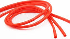 5M Silicone Tube Rubber Hose Red Flexible, for Aquarium Irrigation Pipes Water Connector Garden Hoses Parts(ID 6mm x OD 10mm) by Unknown