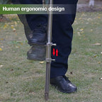 36" Soil Probe, Stainless Steel Soil Sampler Probe with Foot Pedal and Reusable Sample Bags, Soil Test Kits for Lawn Plant Garden Farm Soil Sampling - Image 6
