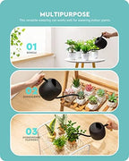 Baffect Watering Can Indoor Plants with Long Spout, 1.2L / 41oz (Black) - Image 6