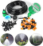 15M (50TF) Automatic Spray Drip Irrigation System Self Watering Garden Hose Kits with 20 Tee Joints Irrigation Timer,Perfect Micro Irrigation System for Flower Bed, Patio, Garden Greenhouse Plants by Unknown