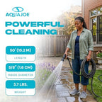 Aqua Joe AJFJ050-58-XT1 New and Improved - Aqua Joe 50-Ft x 5/8-Inch FiberJacket Garden Hose - Image 4