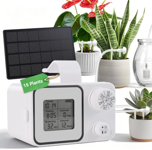 Automatic Indoor Plant Watering System, Auto Plant Waterer for 15 Plants by Unknown