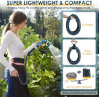 Non-Expandable Garden Hose 25 FT, Lightweight Flexible Water Hose - Image 3