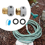 3X Garden Hose Repair Kit, Garden Hose Repair Accessories, Fit for 3/4 Inch and 5/8 Inch Hose with - Image 4