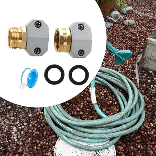 3X Garden Hose Repair Kit, Garden Hose Repair Accessories, Fit for 3/4 Inch and 5/8 Inch Hose with - Image 4