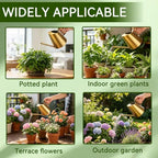 Watering Can, Stainless Steel Watering Can Plant Watering Can Indoor Watering Can Long Spout Indoor Watering Cans for House Plants(900ML) - Image 2