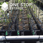 100-Pack 4" Inch Angled Drip Emitter Stake, (FITS 1/4" & 1/8" TUBING) for Precise Watering & Irrigation, Greenhouse, Container Gardening, Home Garden, and Hydroponics Growing - Image 3