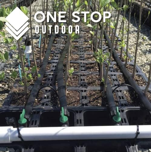 100-Pack 6" Inch Angled Drip Emitter Stake, (FITS 1/4" & 1/8" TUBING) for Precise Watering & Irrigation, Greenhouse, Container Gardening, Home Garden - Image 3