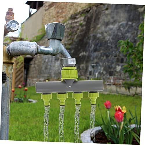 4 Way Garden Hose Splitter Y Adapter with Individual Control - Image 5