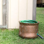 Garden Hose Pot Holder | Water Hose Container Pot For Outside or Indoor Use | Expandable Water Hose Hider Storage Organizer No Lid - Image 2