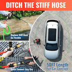 YAMATIC Flexible Pressure Washer Hose 50 FT 1/4", M22-14mm Females - Image 3