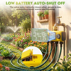 4 Zone Water Timer for Garden Hose, 4 Outlets Sprinkler Timer Kit - Image 6