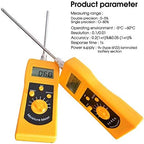Soil Sand Moisture Meter, Soil Moisture Hygrometer, Probe Moisture Gauge Moisture with LCD Display,Gardening Tool Kit for Plants Care,for Gardens,Lawn, Farms,Moisture Meter,Garden Tools - Image 3