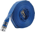 Lay Flat Hose PVC 51Mm 6Bar Durable High Pressure Pump Drain Hose for Pool Drain 30M by Unknown