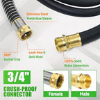 Heavy Duty Garden Hose 50FT x 5/8", 300psi Working, 1100psi Burst - Image 4