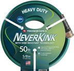 Neverkink 5/8" x 50' Heavy Duty Durable Kink Free Garden Hose by TeknorApex